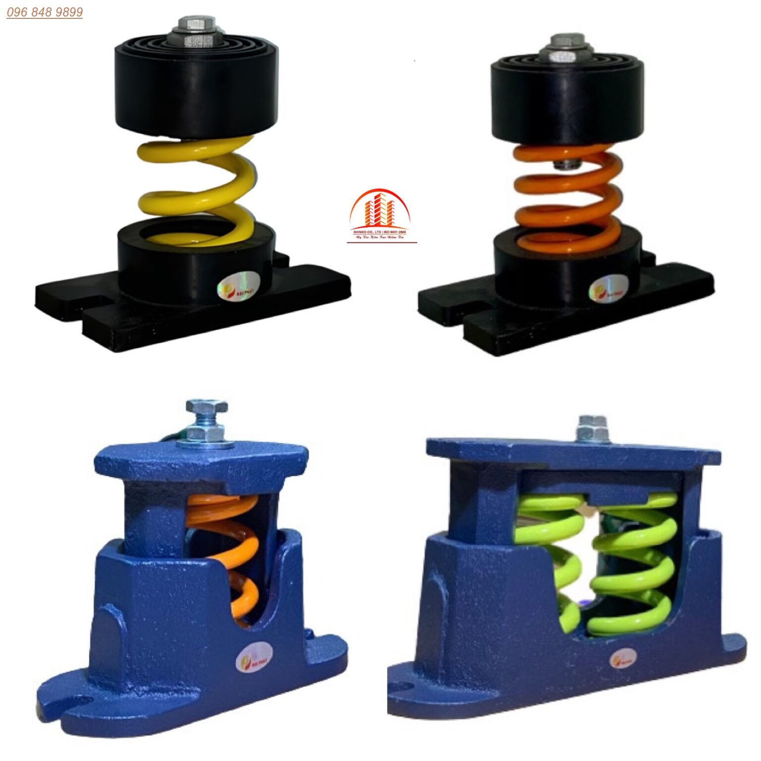 Lò xo chống rung dạng treo SHA - Cơ Điện Lạnh Shinko
