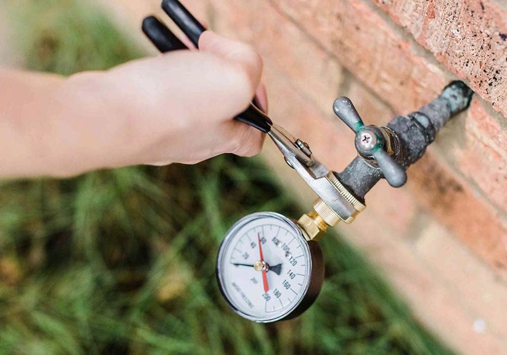 Cách đo áp lực nước