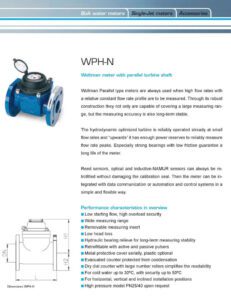 Catalogue đồng hồ nước Zenner DN100