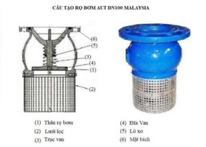 Cấu tạo rọ hút