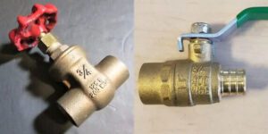 Các loại van khóa nước đồng phi 27