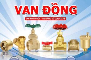 Van khóa nước bằng đồng