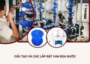Cách lắp đặt van búa nước