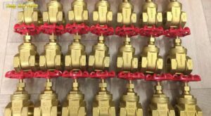 Van cổng đồng nối ren Unik