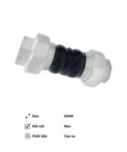 Khớp nối mềm cao su D40