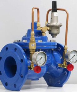 Van giảm áp dn100 nối bích