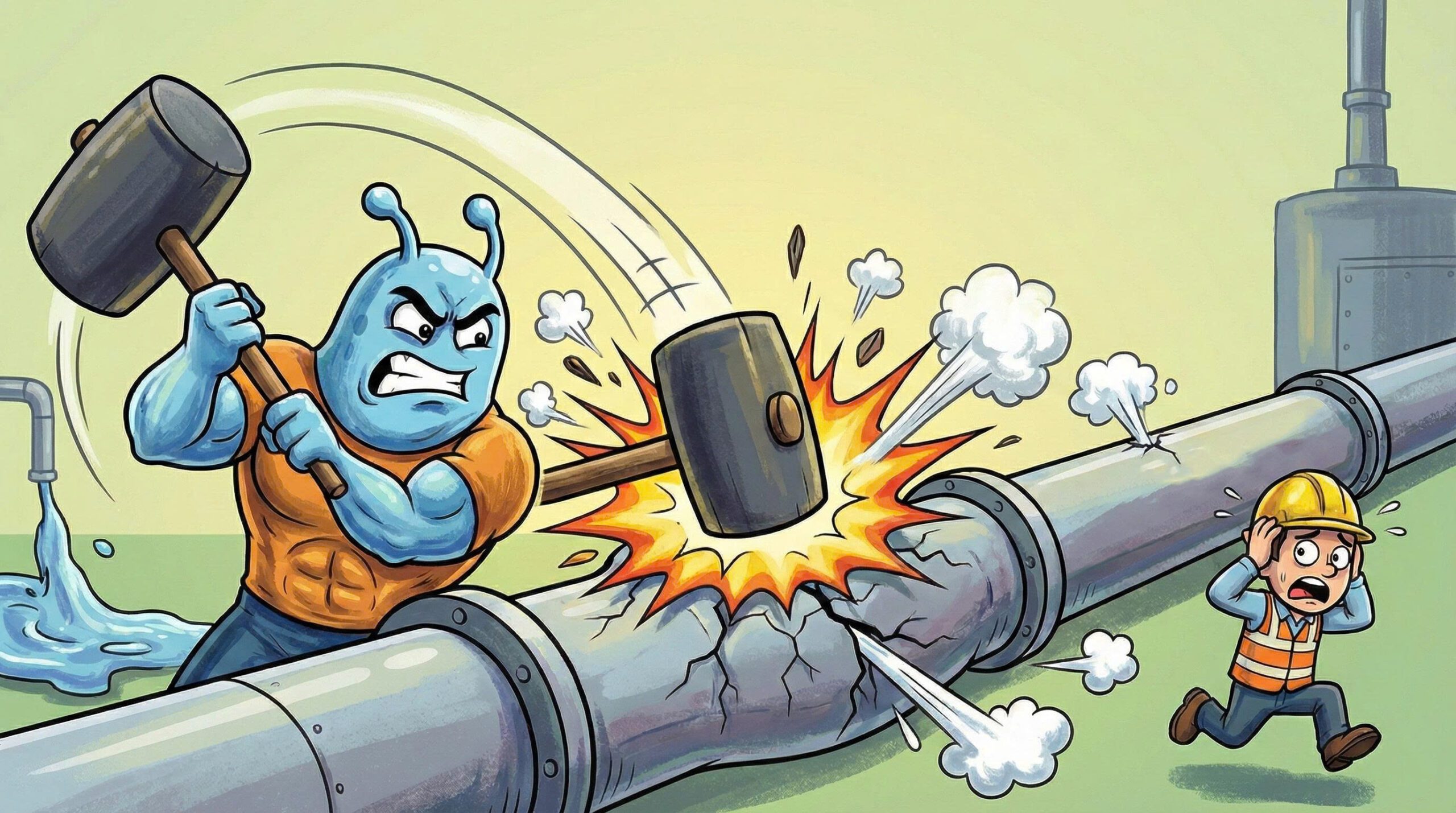 Cách khắc phục hiện tượng búa nước