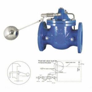 Cấu tạo của van phao DN200