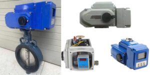 Cấu tạo của van bướm điều khiển điện tuyến tính